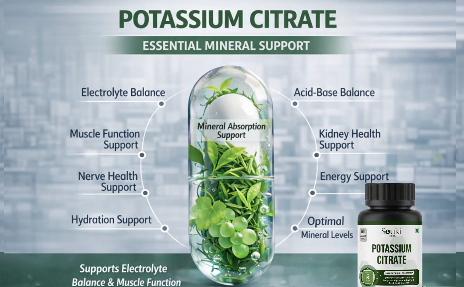 Potassium Citrate Organic Bio-Salt 2